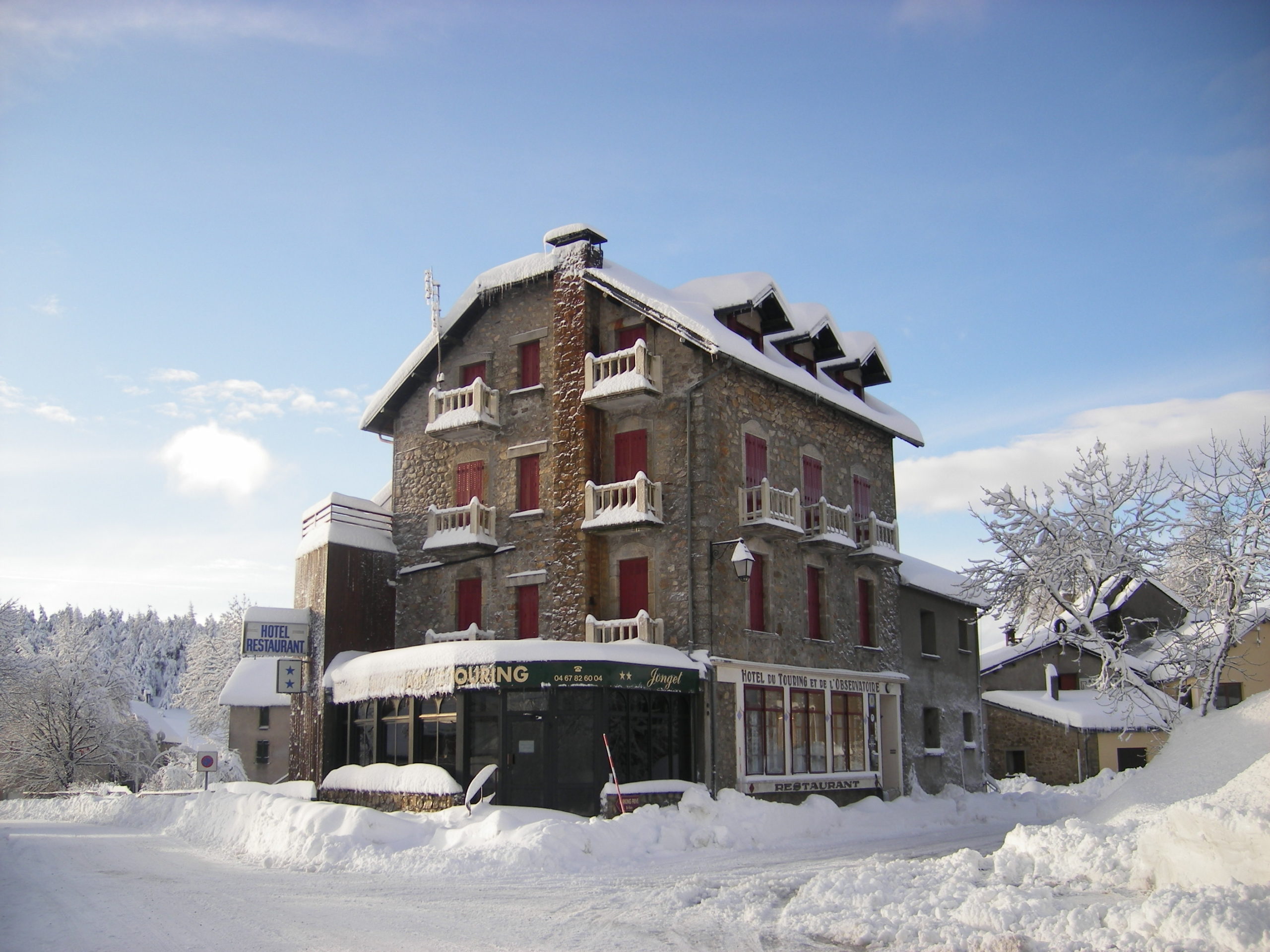 Paysage enneigé